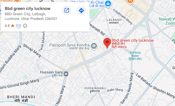 BBD Ambrosia Villa Location Map